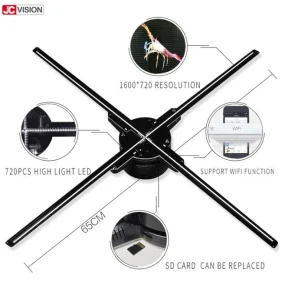 هولوگرام فن سه‌بعدی مدل JC-HGF650P