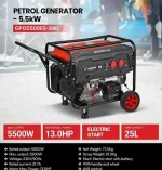 موتور برق جیپاس مدل GPG5500ES-240