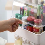 باکس جا ادویه و پاسماوری سه طبقه برند Arow وارداتی اصل اورجینال
