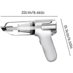 جارو شارژی دوکاره دمنده و مکنده Gun Vacuum Cleaner YY031 - Image 2