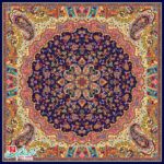 رومیزی ترمه مربع طرح میترا