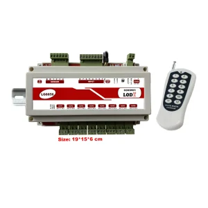 کنترل پیامکی ریموتی 8 کاناله تایمردار LG8856