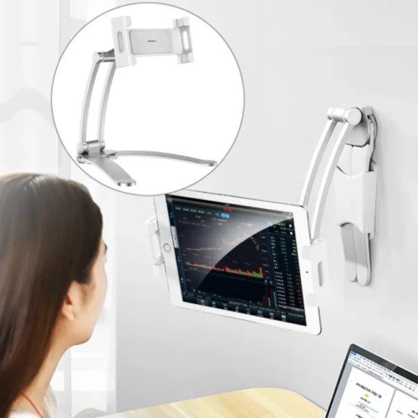 پایه نگهدارنده موبایل و تبلت راک مدل Rock Universal Adjustable Desktop Stans Suspensible