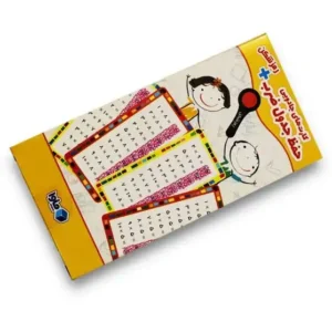 کارت جادویی جدول ضرب همراه رمز شکن