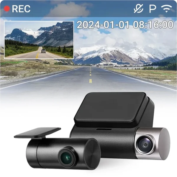 دوربین خودرو شیائومی Xiaomi 70mai A510 Dash Cam Set همراه دوربین عقب - Image 4