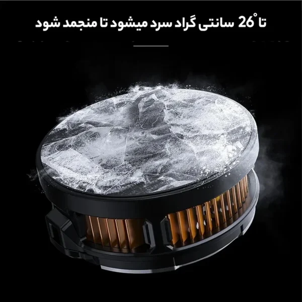 فن خنک کننده رادیاتوری اورجینال موبایل CX07 از برند MEMO