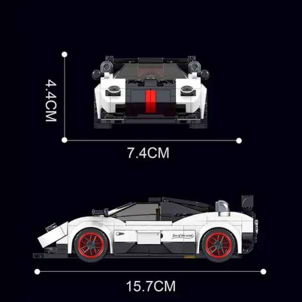 لگو مولدکینگ 27030 ماشین مینیاتوری Pagani Zonda R