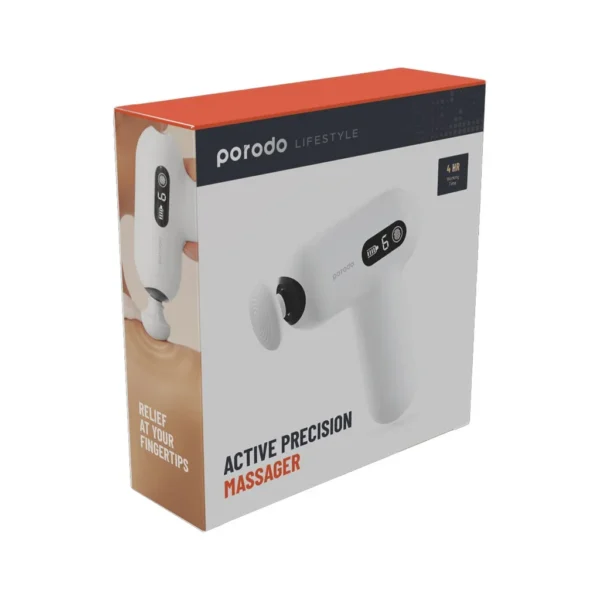 ماساژور تفنگی پرودو مدل porodo active precision massager