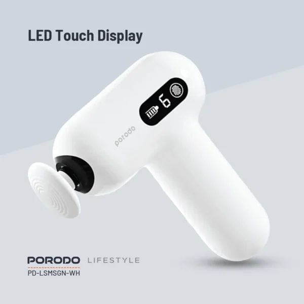 ماساژور تفنگی پرودو مدل porodo active precision massager