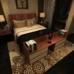 تخت خواب دو نفره مدل FH361