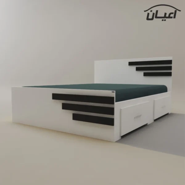 تخت خواب دو نفره اعیان مدل FH357