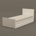 تخت خواب یکنفره اعیان مدل FH318