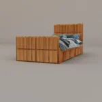 تخت خواب یکنفره اعیان مدل FH336
