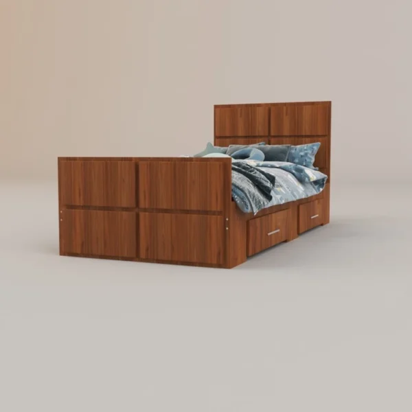 تخت خواب یکنفره اعیان مدل FH336
