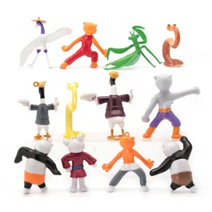 فیگور پاندای کونگ‌فوکار Kung fu Panda مجموعه 12 عددی