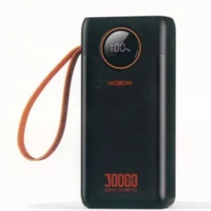 پاوربانک موکسوم مدل MX-PB167 با ظرفیت 30000 میلی‌آمپر و توان 22.5 وات