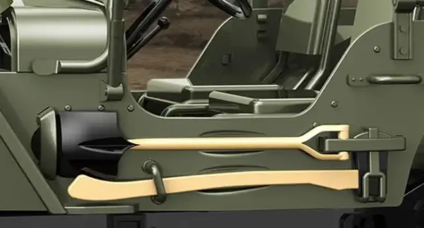 جیپ کنترلی ارتشی Military Jeep D888