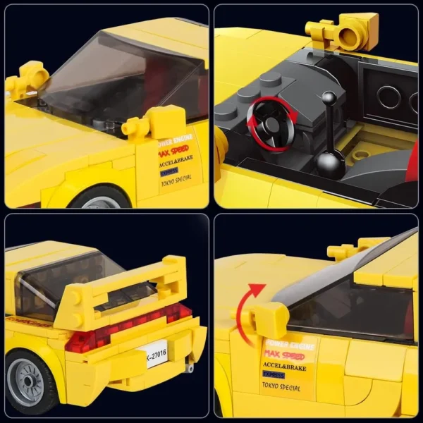 لگو مولدکینگ 27016 ماشین مینیاتوری Mazda RX-7 FC35