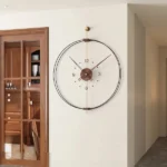 ساعت دیواری شیشه ای ریتمو