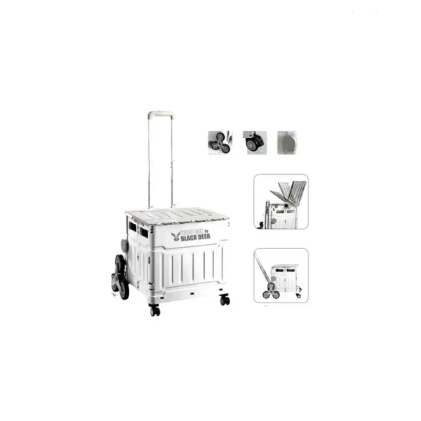 هارد باکس چرخ دار تاشو بلک دیر مدل Black Deer YN8812