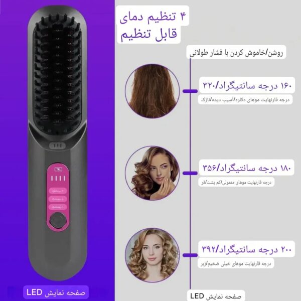 برس حرارتی بی‌سیم LissPro LM683 - Image 5