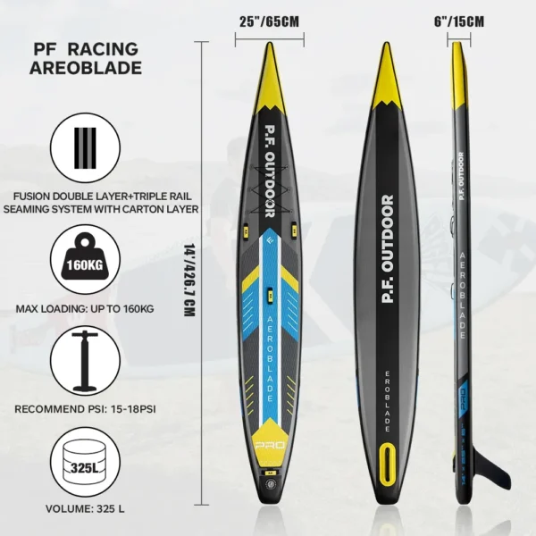 پدل برد ریسینگ RACING مدل P.F OUTDOOR - Image 3