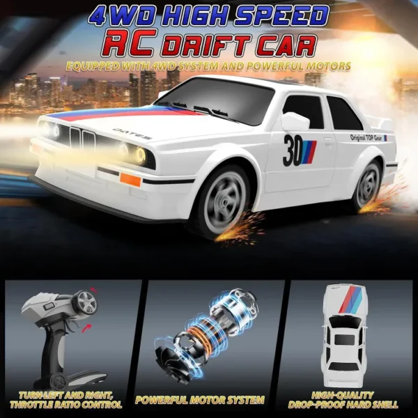 ماشین کنترلی دریفت بی ام وه DC777A E30 - Image 9