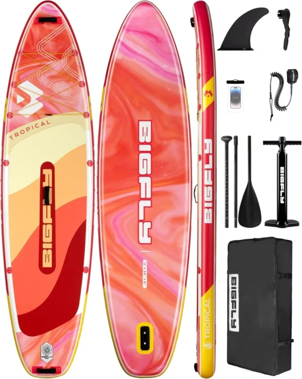 پدل برد BIGFLY مدل TROPICAL ORANGE