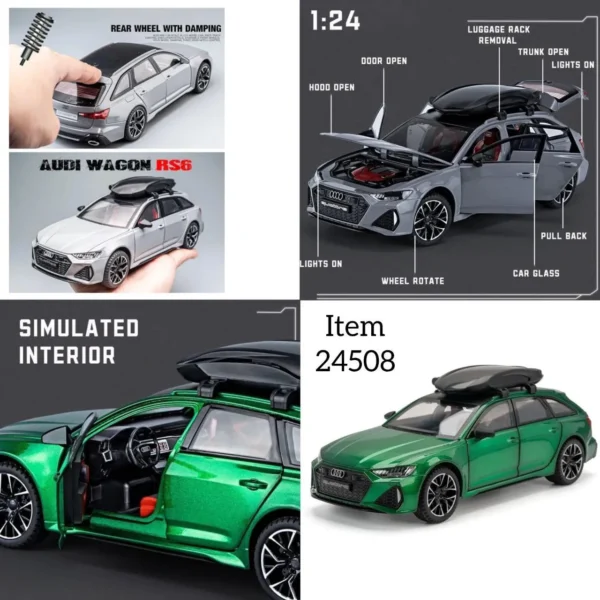 ماشین بازی مدل Audi RS6
