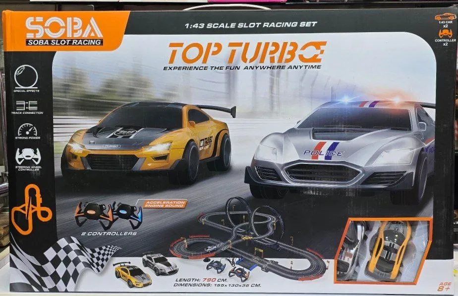 کیت ماشین بازی طرح ریسینگ مدل TOP TURBO کد 090