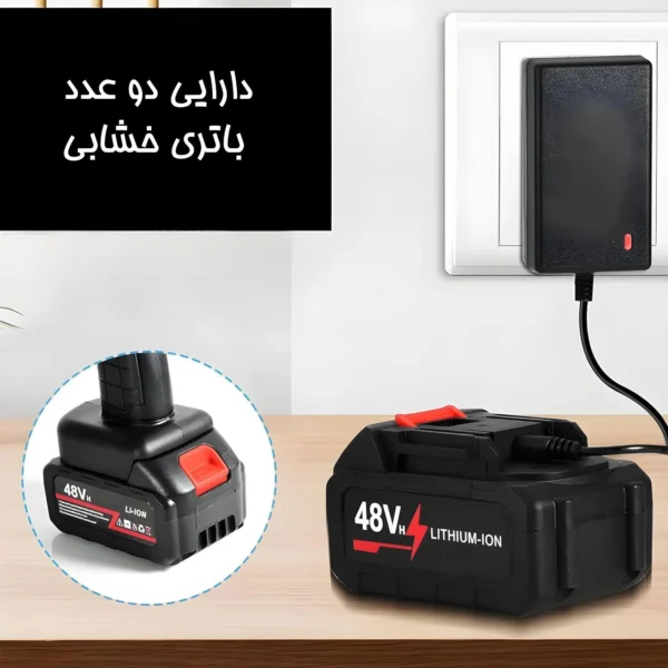 کارواش خانگی سیار شارژی مدل 48VF