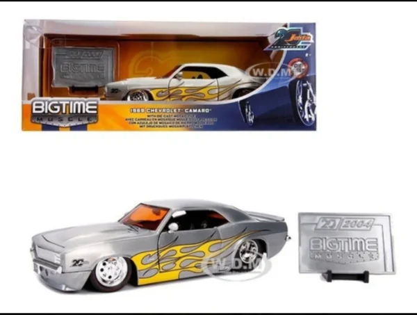 ماکت ماشین جادا مدل فلزی chevrolet camaro 1969