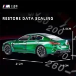 ماکت ماشین فلزی بی ام و مدل BMW MH8 800