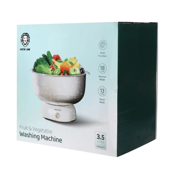 ماشین شست‌وشوی میوه و سبزیجات گرین لاین مدل GL-WM35