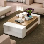 میز جلو مبلی مدرن شنل - Image 6