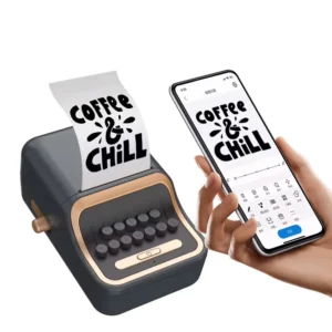 مینی پرینتر لیبل زن مدل WP9520 طرح ماشین تایپ