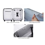 چمدان تاشو برند Jollying مدل ZY-1583 - Image 9