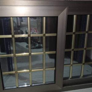 پنجره دوجداره دولنگه ریلی مونوریل