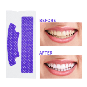 الکتروچشم 85 نوارهای بنفش سفیدکننده فوری دندان برند IVISMILE مدل Purple Instant Whitening Strips