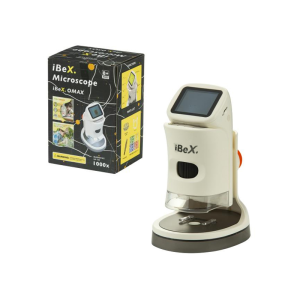 میکروسکوپ دیجیتالی آیبکس مدل Omax با بزرگنمایی 1000 برابر و صفحه نمایش 2 اینچی و لوازم جانبی